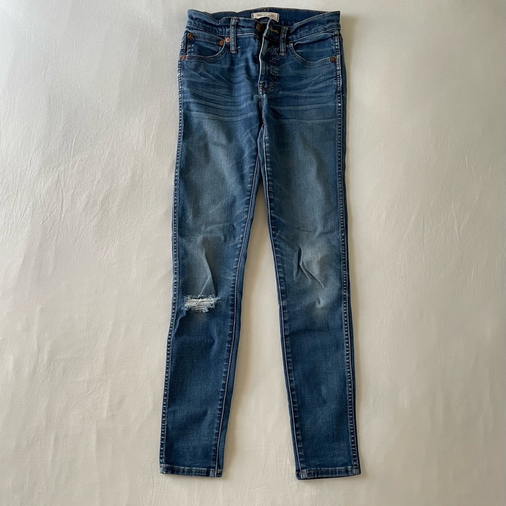 madewell blue jeans